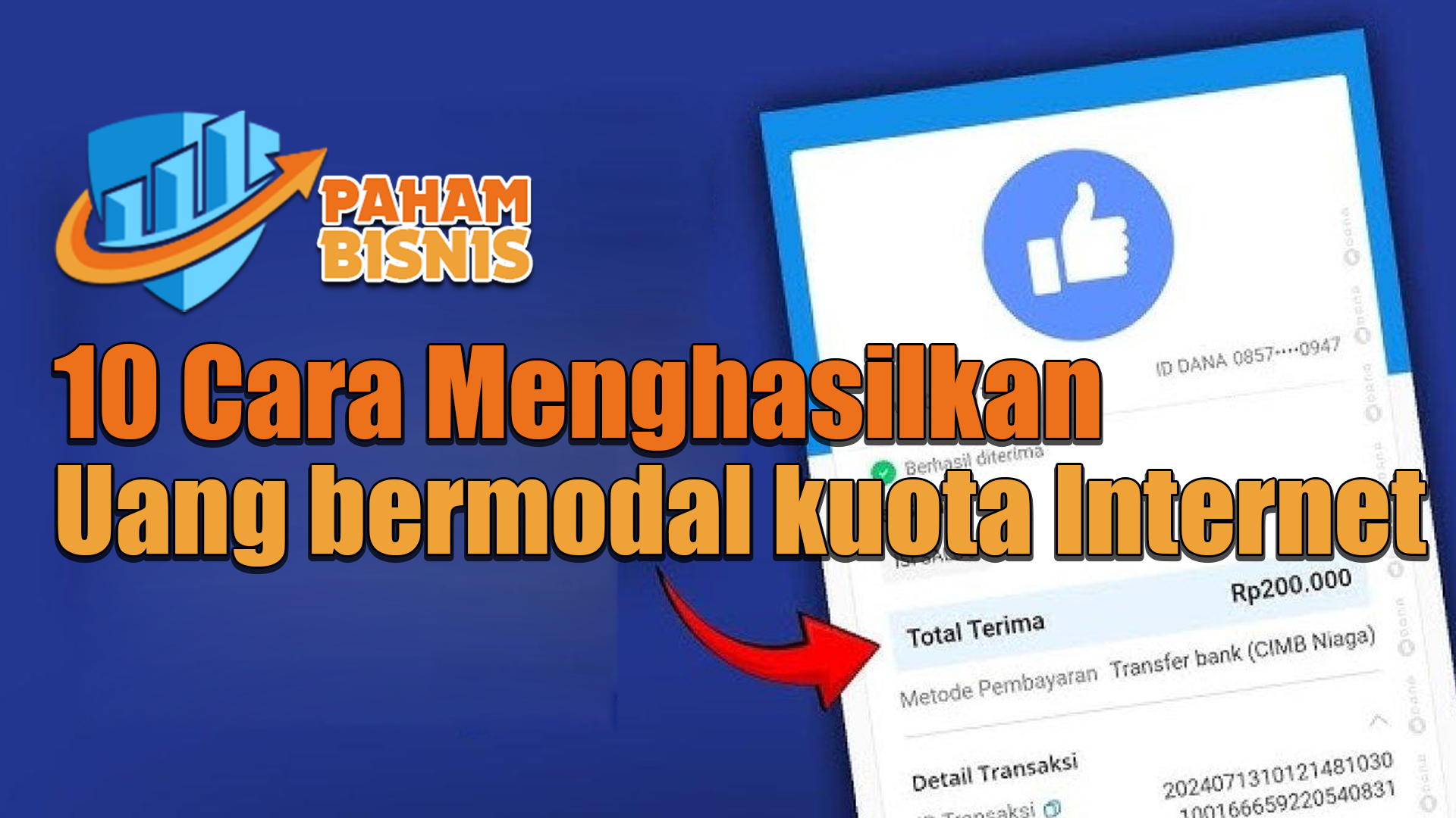 10 Cara Menghasilkan Uang Bermodal Kuota Internet