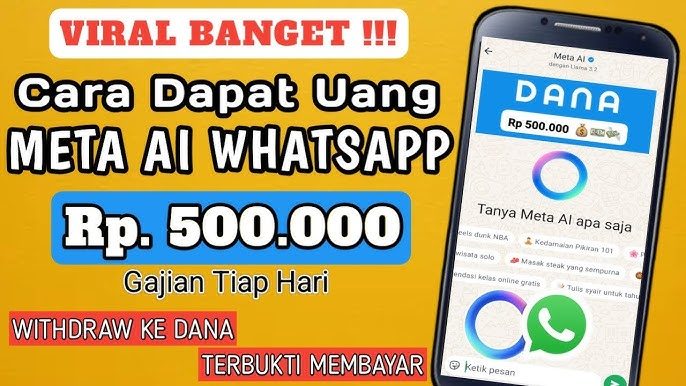 Bagaimana Cara Meta AI di WhatsApp Bisa Menghasilkan Uang